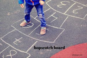 hopscotch board Game