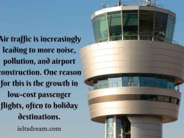 Air traffic is increasingly leading to more noise