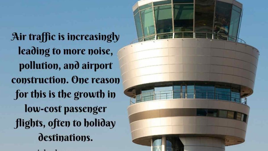 Air traffic is increasingly leading to more noise