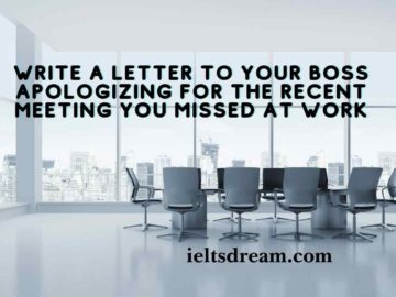 Write a letter to your boss apologizing for the recent meeting you missed at work