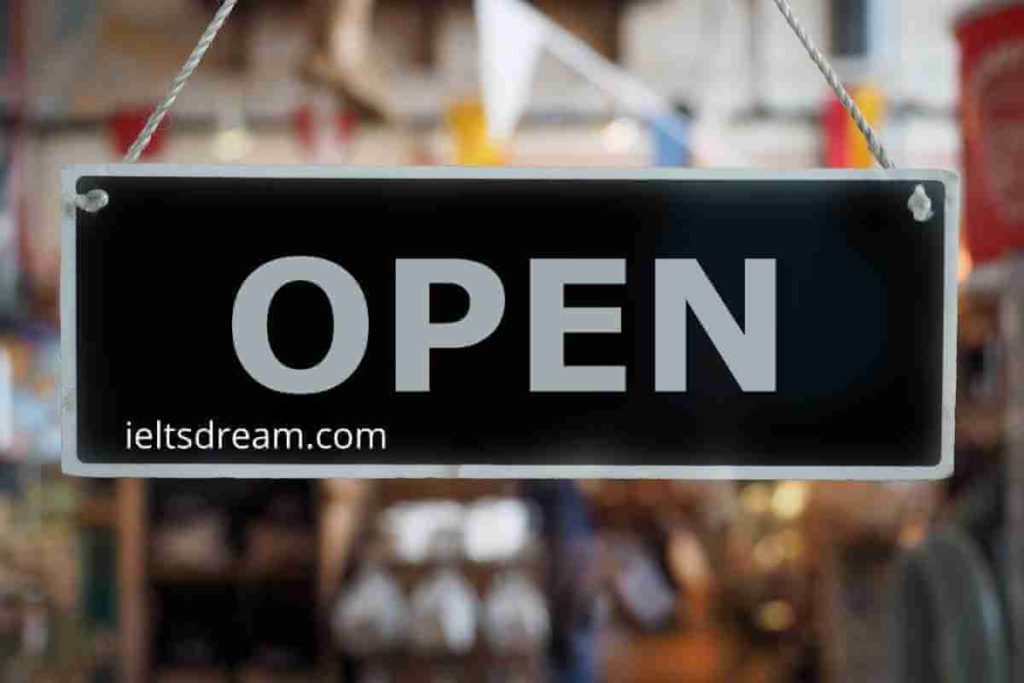 In some places, shops are open 24hours a day, seven days a week